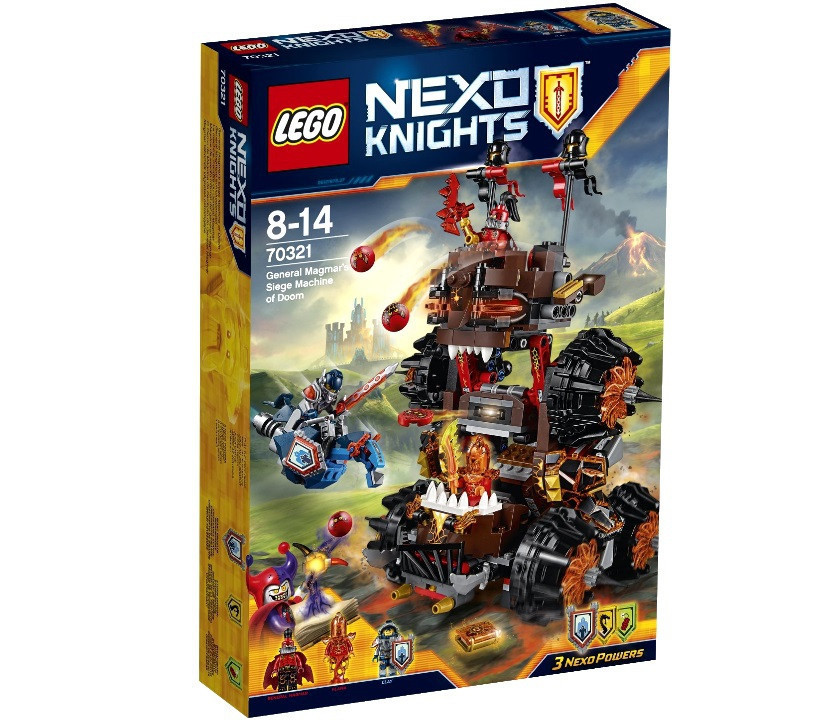 Lego Nexo Knights Облогова машина генерала Магмара 70321