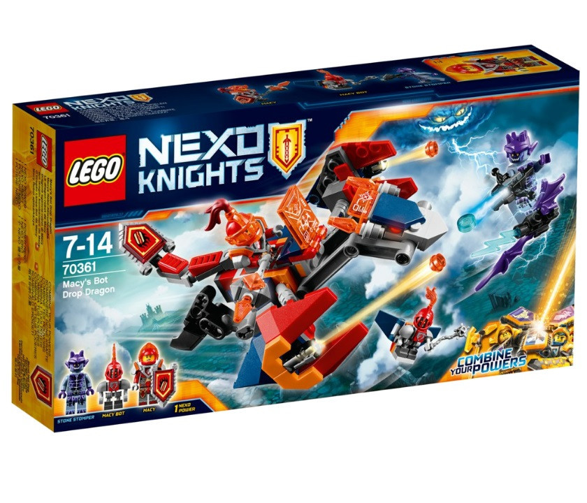 Lego Nexo Knights Дракон Мейсі 70361