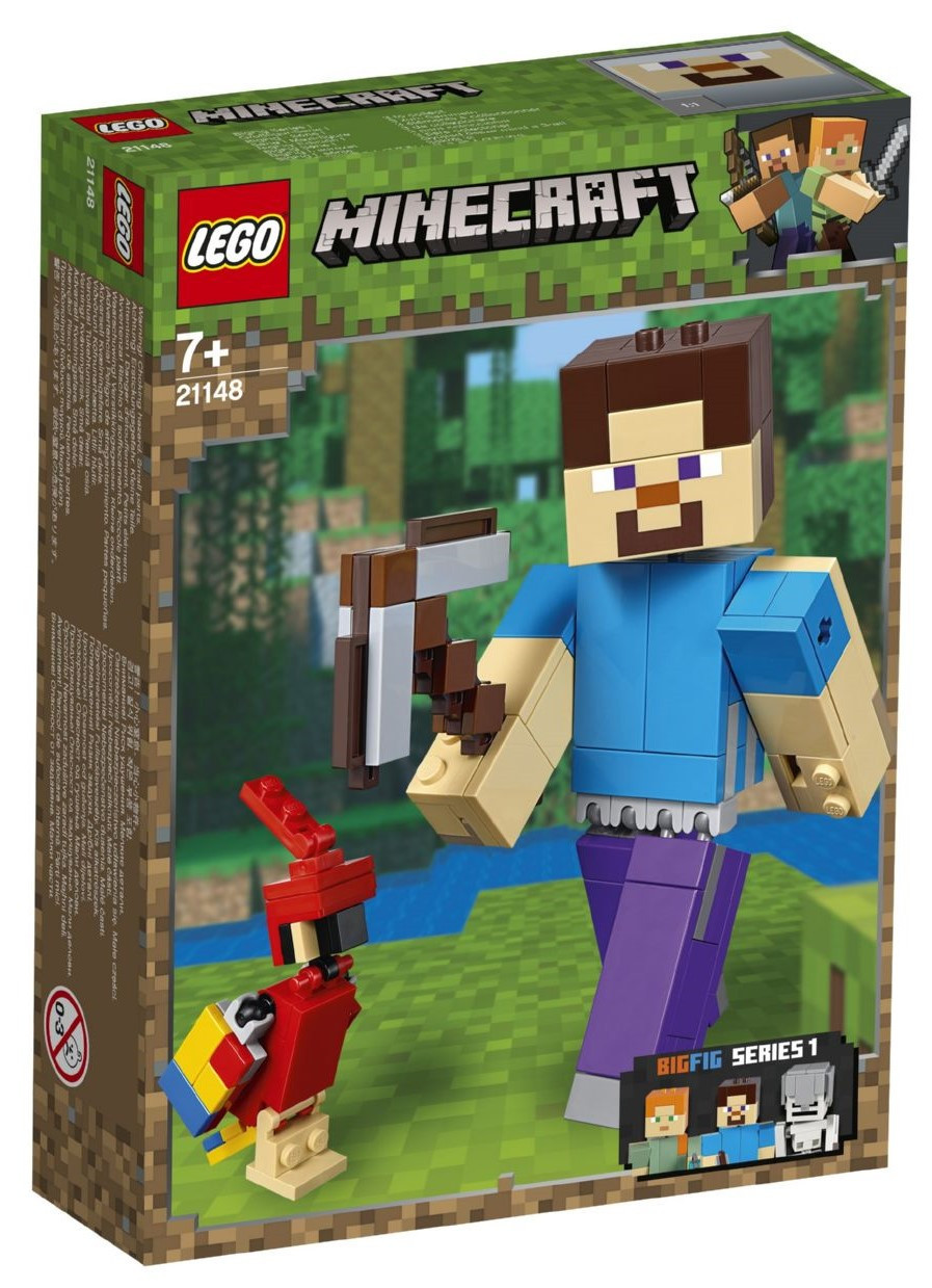 Lego Minecraft Стів із папугою 21148