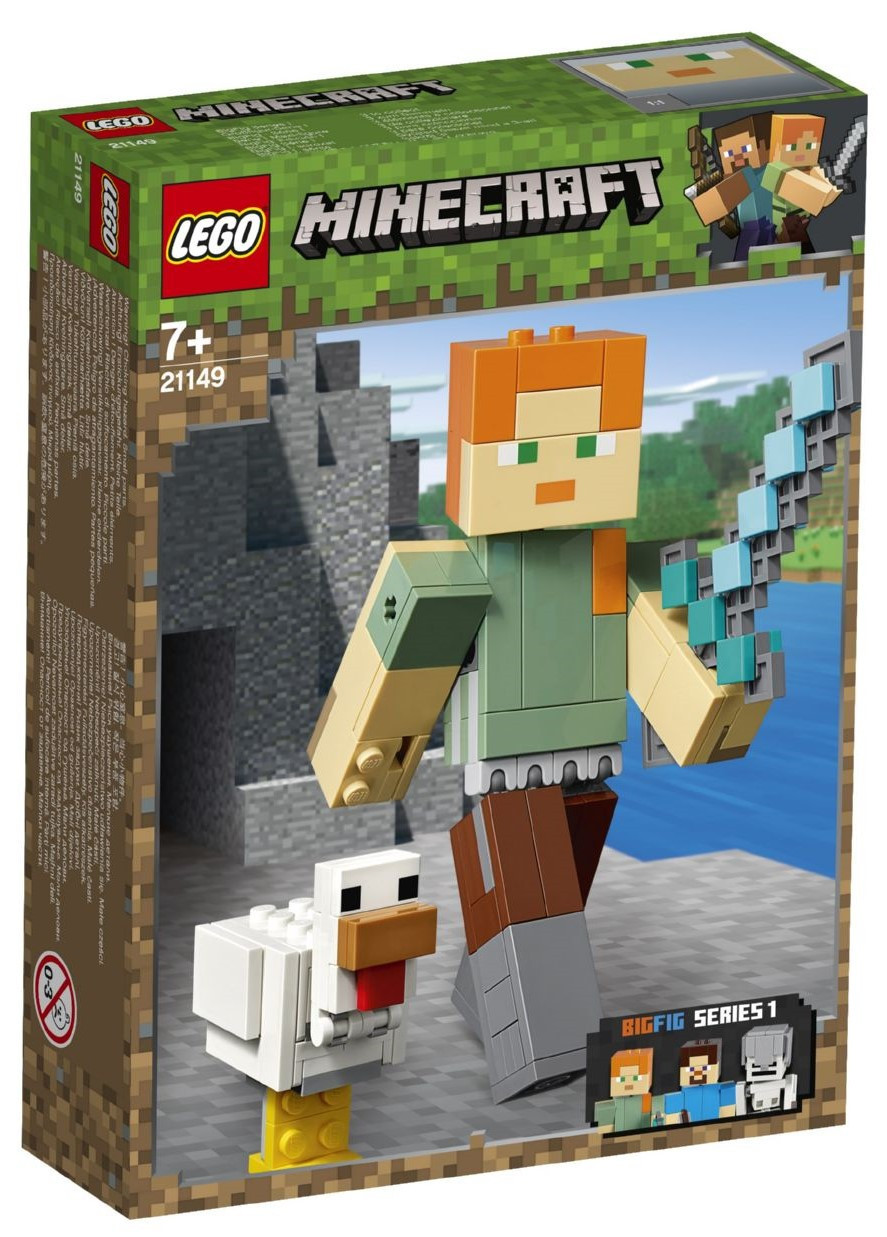 Lego Minecraft Алекс зі курчатою 21149