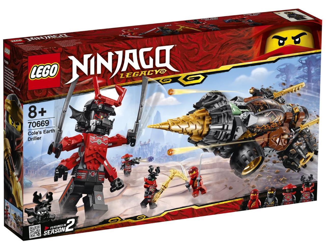 Lego Ninjago Земляний бур Коула 70669