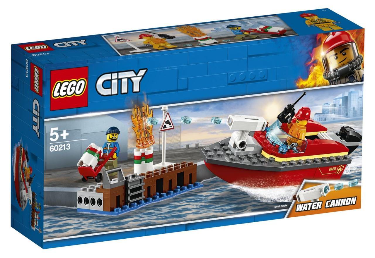 Lego City Пожежа в порту 60213
