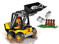 Lego City Будівельний навантажувач 60219, фото 5