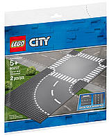 Lego City Поворот и перекрёсток 60237