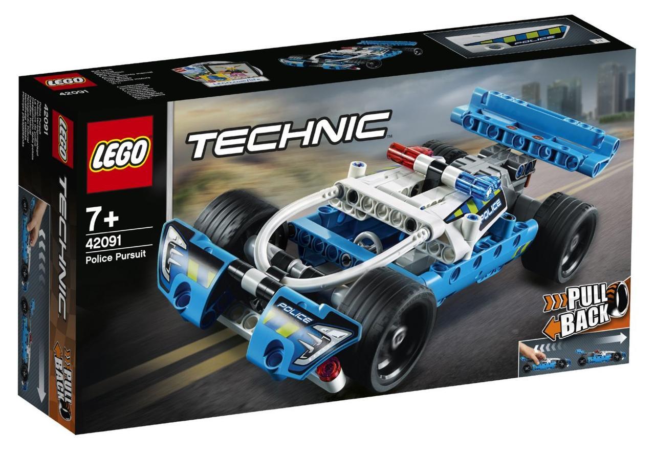 Lego Technic Поліційна погоня 42091