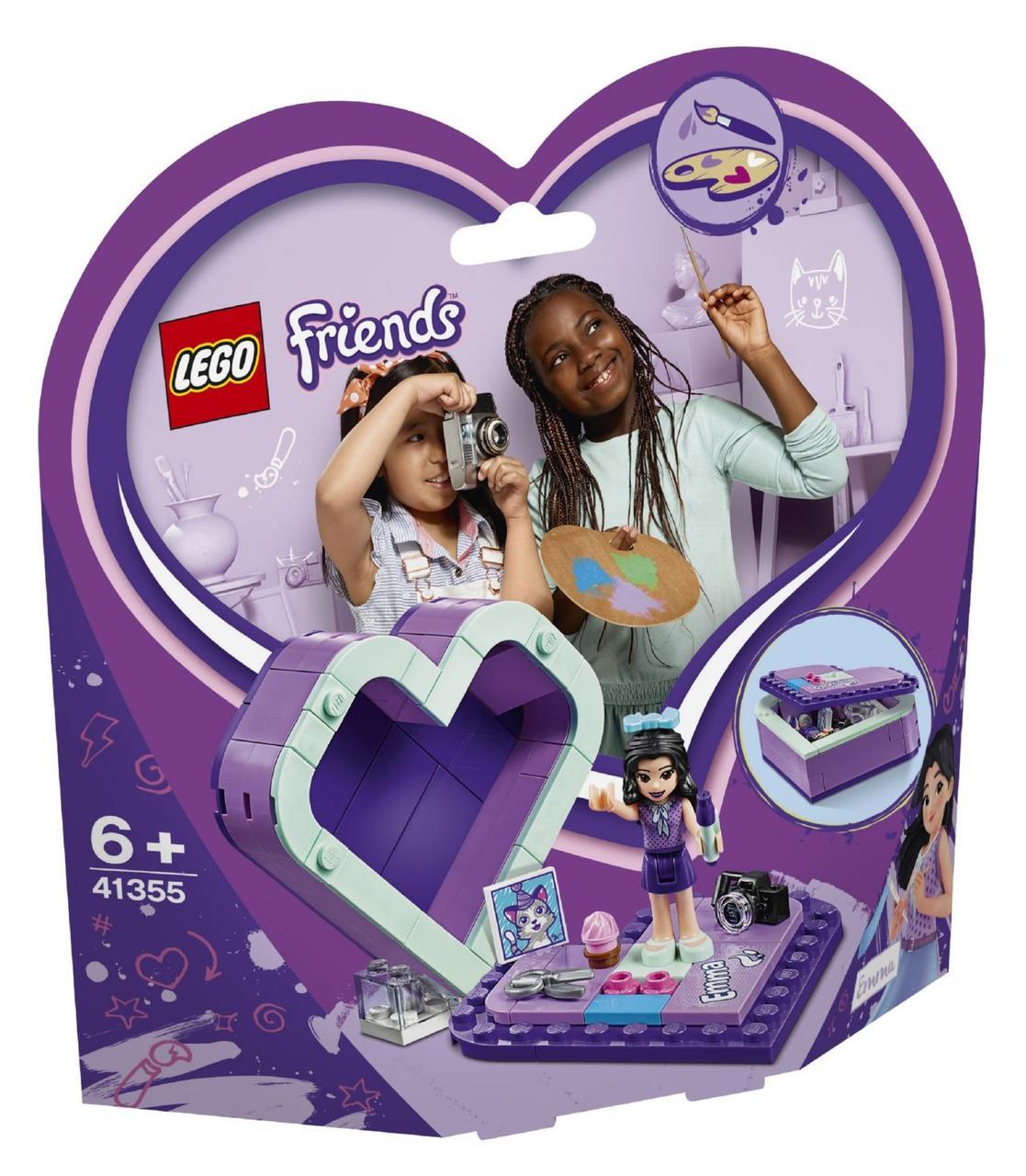 Lego Friends Скринька-сердечко Емми 41355