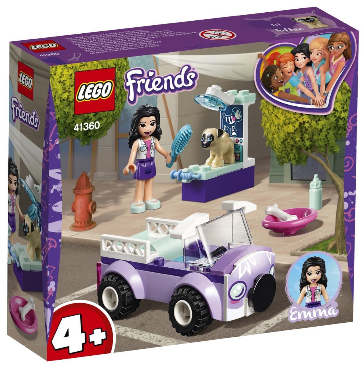 Lego Friends Пересувна ветклініка Емми 41360
