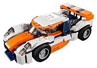 Lego Creator Жовтогарячий перегоновий автомобіль 31089, фото 3
