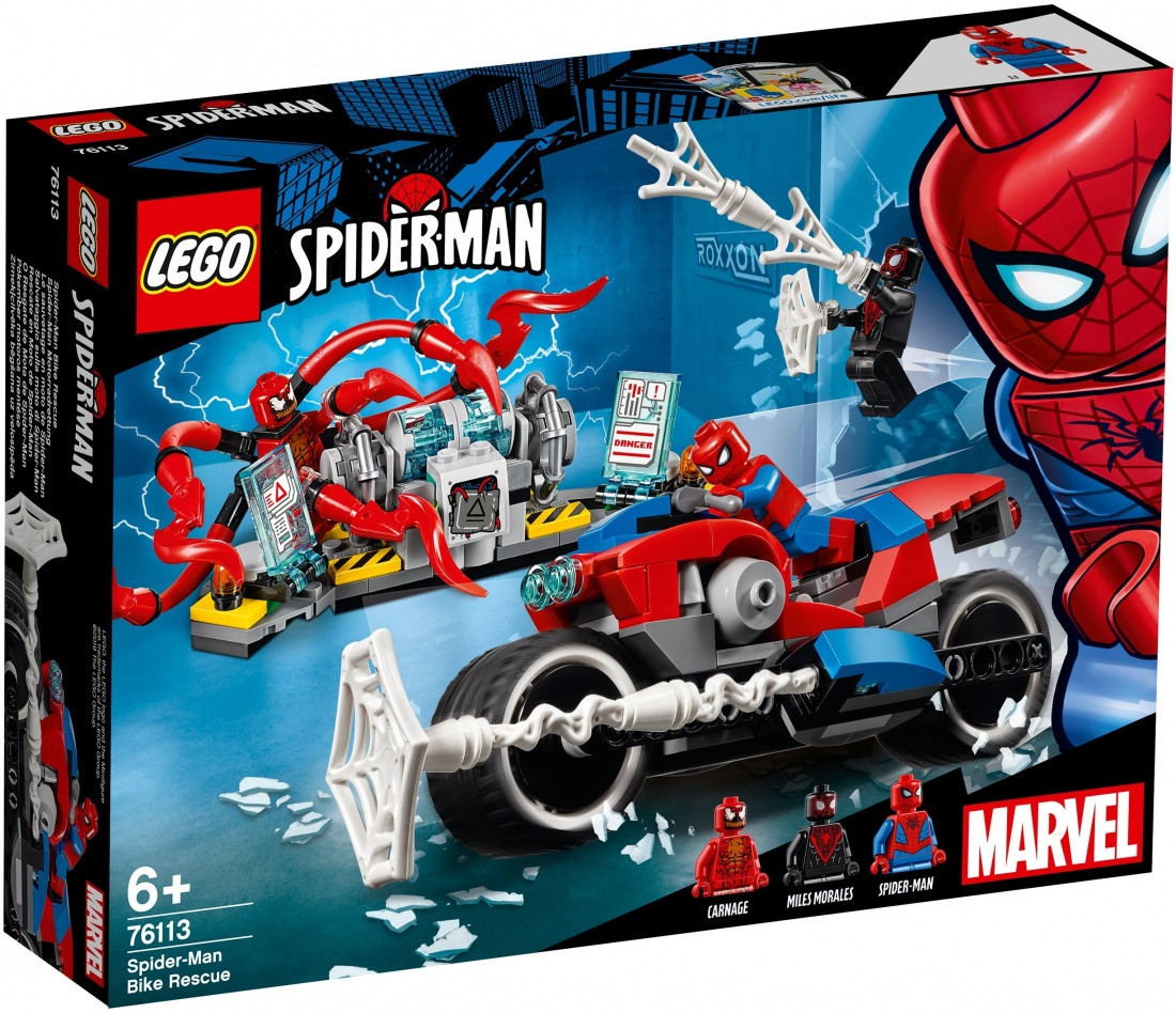 Lego Super Heroes Рятувальна операція на мотоциклі 76113