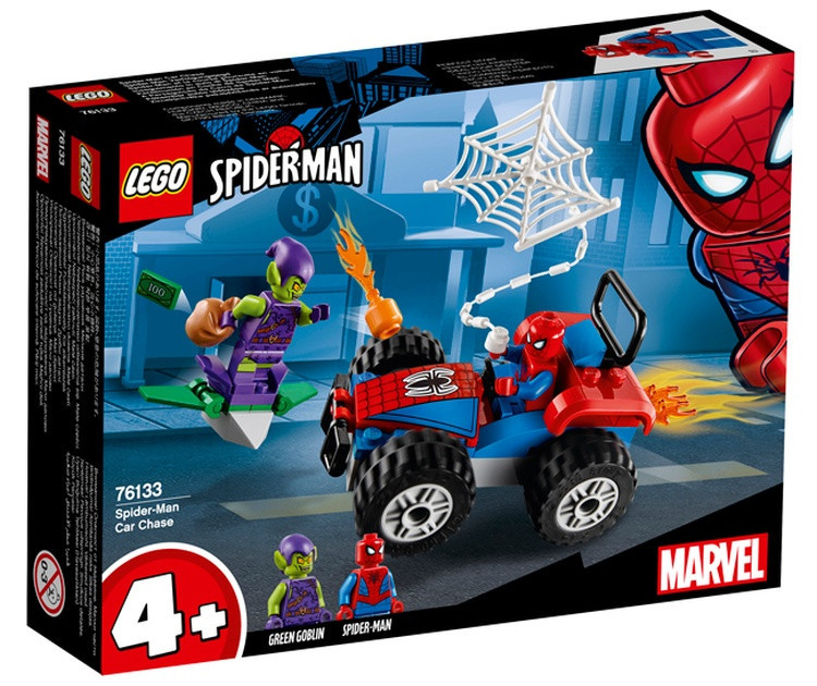 Lego Super Heroes Автомобільна гонитва Людини-павука 76133