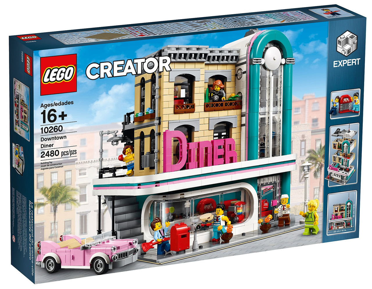 Lego Creator Expert Ресторанчик у Центрі 10260