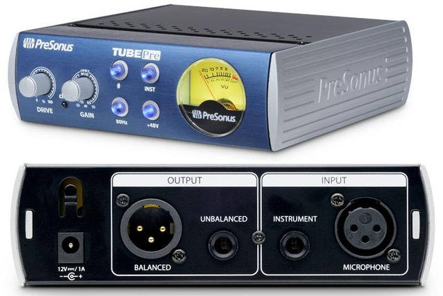 Передпідсилювач PreSonus TubePre V2, фото 4