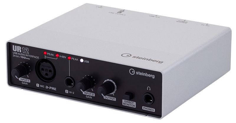 USB аудіоінтерфейс Steinberg UR12, фото 1