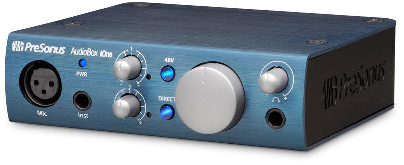 USB аудіоінтерфейс PreSonus AudioBox iOne