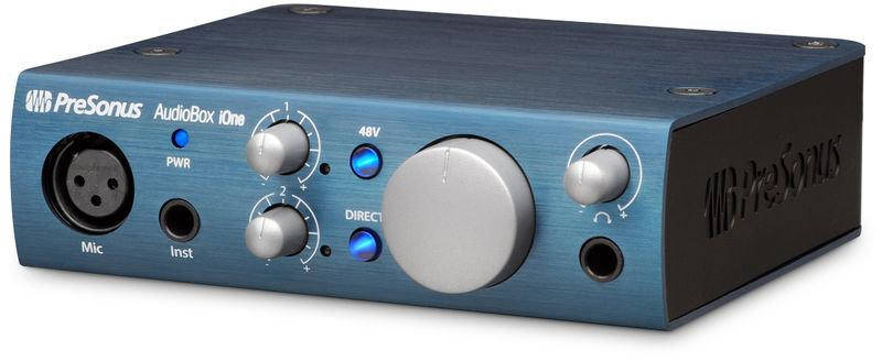 USB аудіоінтерфейс PreSonus AudioBox iOne, фото 1