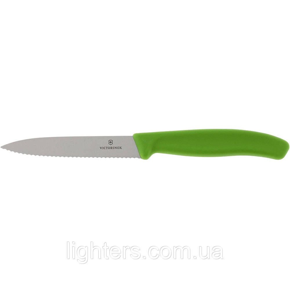 Кухонний ніж Victorinox з серрейторной заточуванням 10 см 6.7736.L4