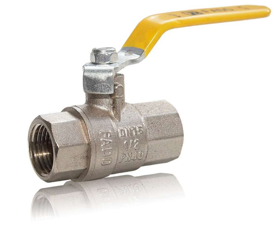 Кран кульовий FADO ГАЗ 20 3/4" ВВ Ручка