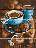 Картина по номерам на дереве ArtStory Вкус кофе 30х40 см (ASW 026)