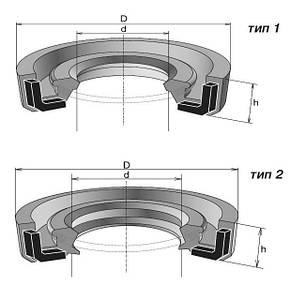 Манжети армовані ГОСТ 8752-79 (сальники)