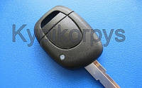 Корпус авто ключа для Renault Master,Kangoo (Рено Мастер,Канго) 1 - кнопка, БЕЗ лезвие VAC102
