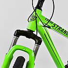 Велосипед Спортивний CORSO STRANGE 24" дюйма GREEN рама алюмінієва, 21 швидкість, фото 9
