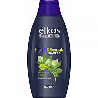 Мужской шампунь для волос Elcos For Men Hopfen & Meersalz 500ml Элкос пр. Германия 01111