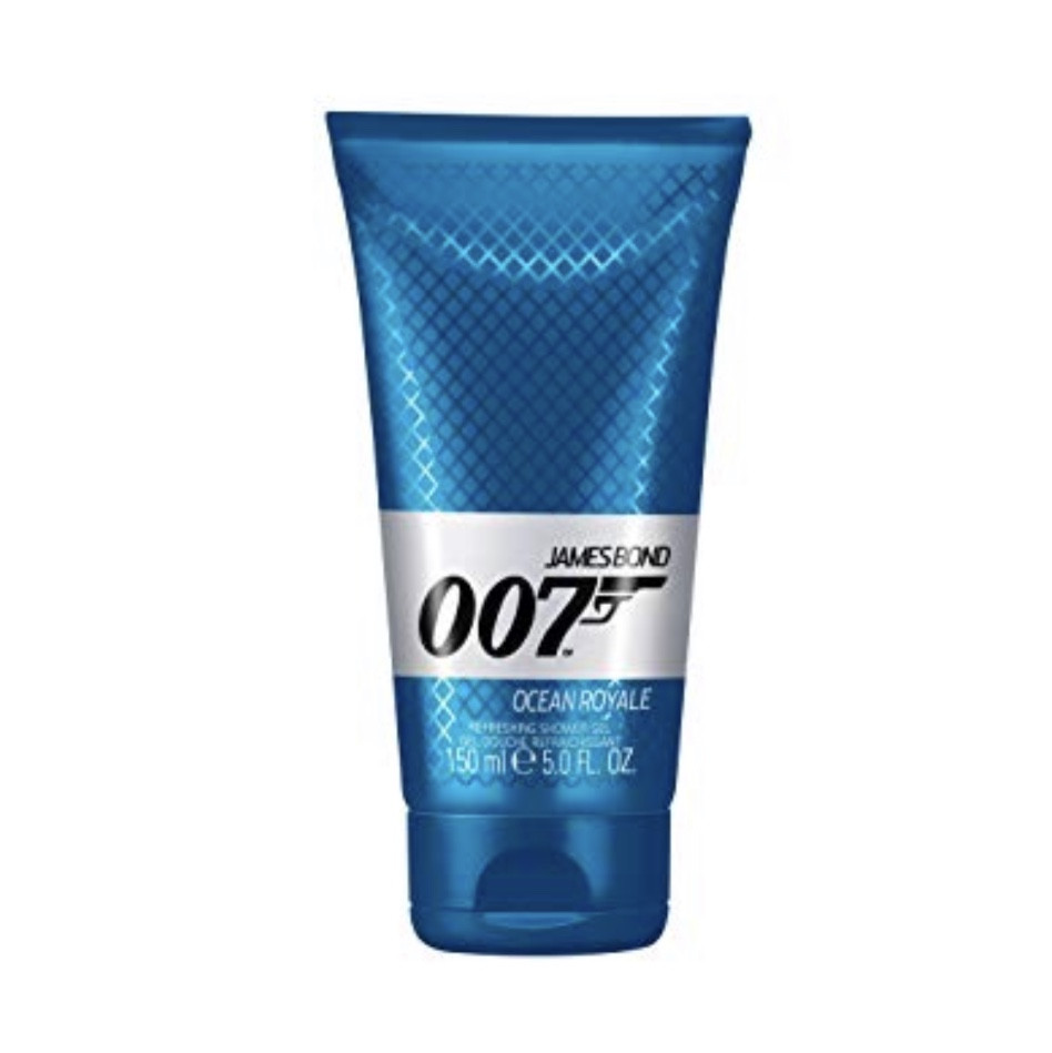 Чоловічий парфумований гель для душу James Bond 007 Ocean Royale 150ml, водяний деревний аромат
