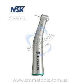 NSK Ti-Max X15L (original) — Понижувальний кутовий наконечник з підсвіткою 4:1