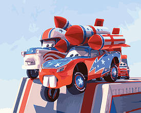 Картина по номерам Тачки на взлете