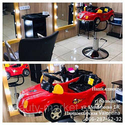 Кресло клиента  Laura, парикмахерское кресло детское ZD-2101