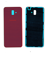 Крышка корпуса Samsung J610F Galaxy J6 Plus 2018,красная