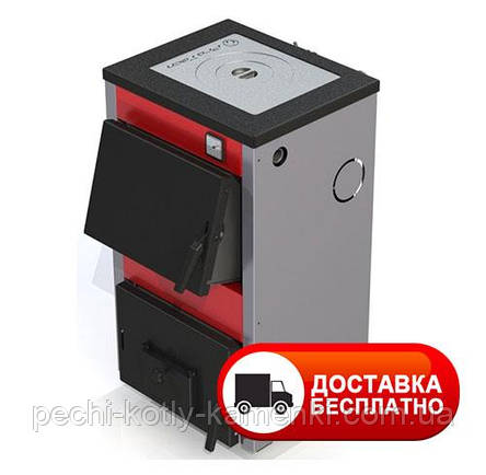 Твердопаливний котел ProTech ТТП-15с Економ (Econom) з плитою, фото 1