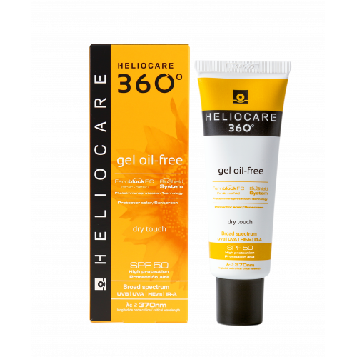 Сонцезахисний гель на водній основі з матувальним ефектом SPF 50+ Cantabria HELIOCARE Gel Oil Free50 мл 11685