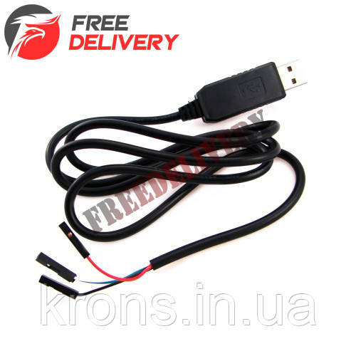 USB PL2303HX - UART RS232 TTL конвертер, Arduino, фото 1