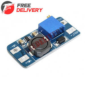 Перетворювач напруги підвищуючий MT3608 2-24 на 5-28В, 2А