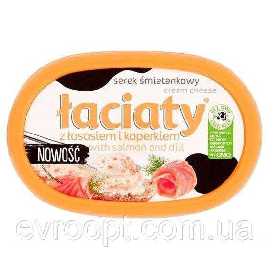 Крем-сир з лососем і кропом Laciaty, 135 г