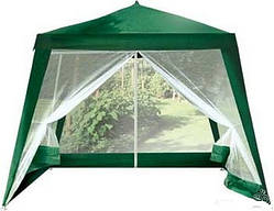 Садовий павільйон-намет Under Price S 3301-2.4 з москітною сіткою і блискавками (2,4x2,4/3х3м)