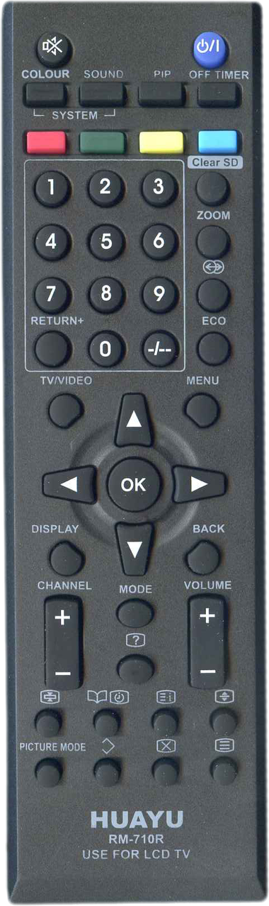 Пульт JVC RM-710R, фото 1