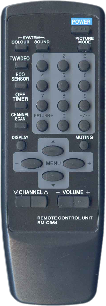 Пульт до телевізора JVC RM-C364, фото 1