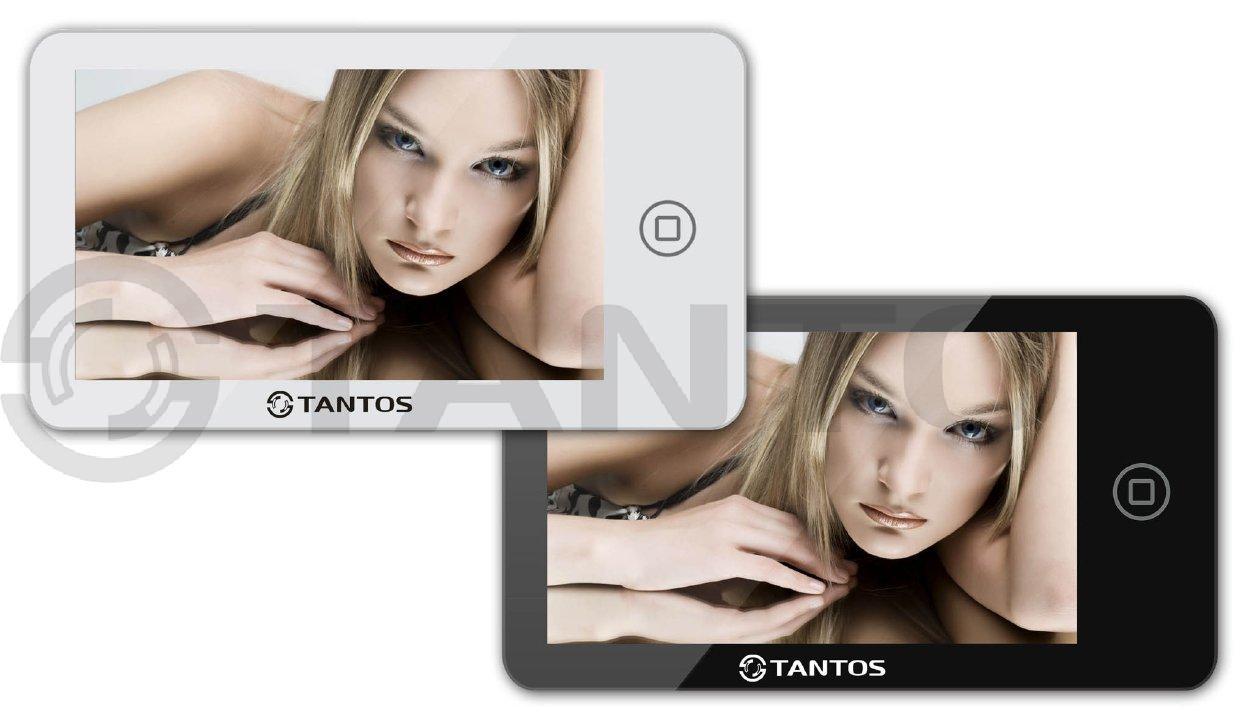 Кольоровий відеодомофон Tantos Neo (White) 7"