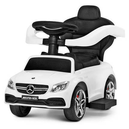 Толокар каталка Mercedes з батьківською ручкою, фото 3