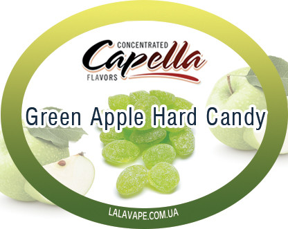 Ароматизатор Capella Green Apple Hard Candy (Льодяники зелене яблуко)