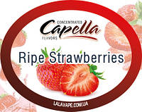 Ароматизатор Capella Ripe Strawberries (Спелая клубника)