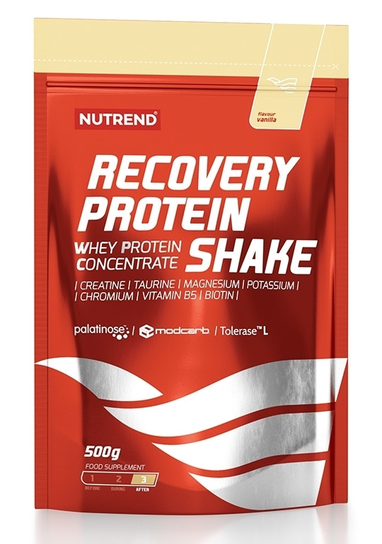 Nutrend Recovery Protein Shake 500g - фото 3 - id-p38232899