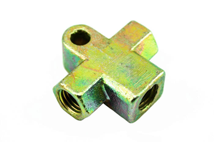 Тройник тормозной 2101-2107, 2121-21214 железный Аналог, цена 141 грн ...