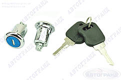 Замок двері газель (личинки на 2 двері) новий зразок flagmus