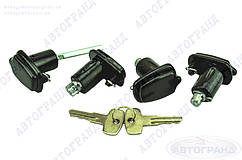 Замок двері газель (личинки на 4 двері) старий зразок