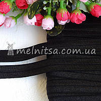 Резинка для повязок (эластичная бейка), 1,5 см, черный