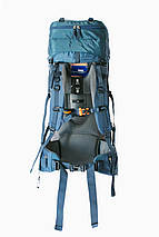 Туристичний рюкзак Tramp Floki 50+10 (Blue), фото 3