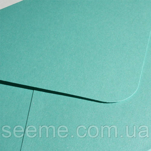 Конверт 162x113 мм, цвет зелено-голубой (teal), КОМПЛЕКТ 10 ШТ. - фото 2 - id-p792464857